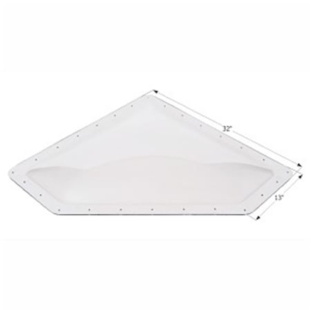 Icon 13 x 32 in. - Rv Skylight Nsl2810C, Clear 1868